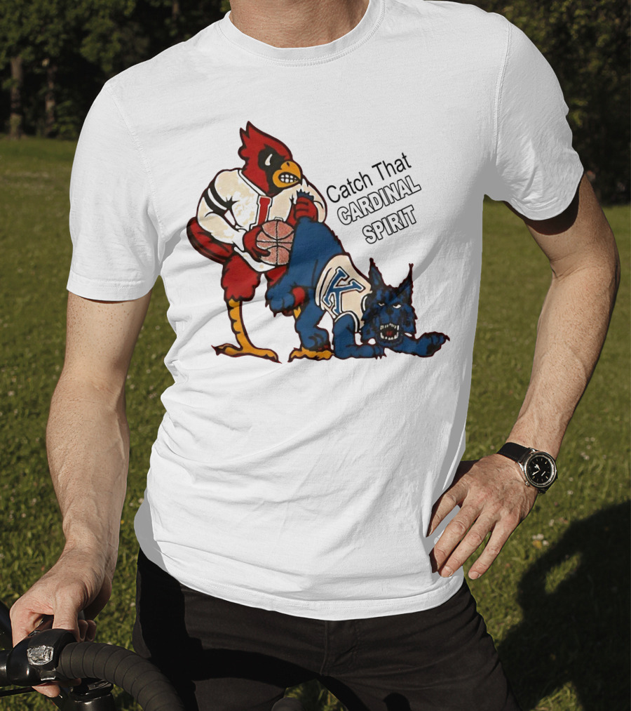Catch That Cardinal Spirit Arizona Dominates Kentucky Basketball T-Shirt