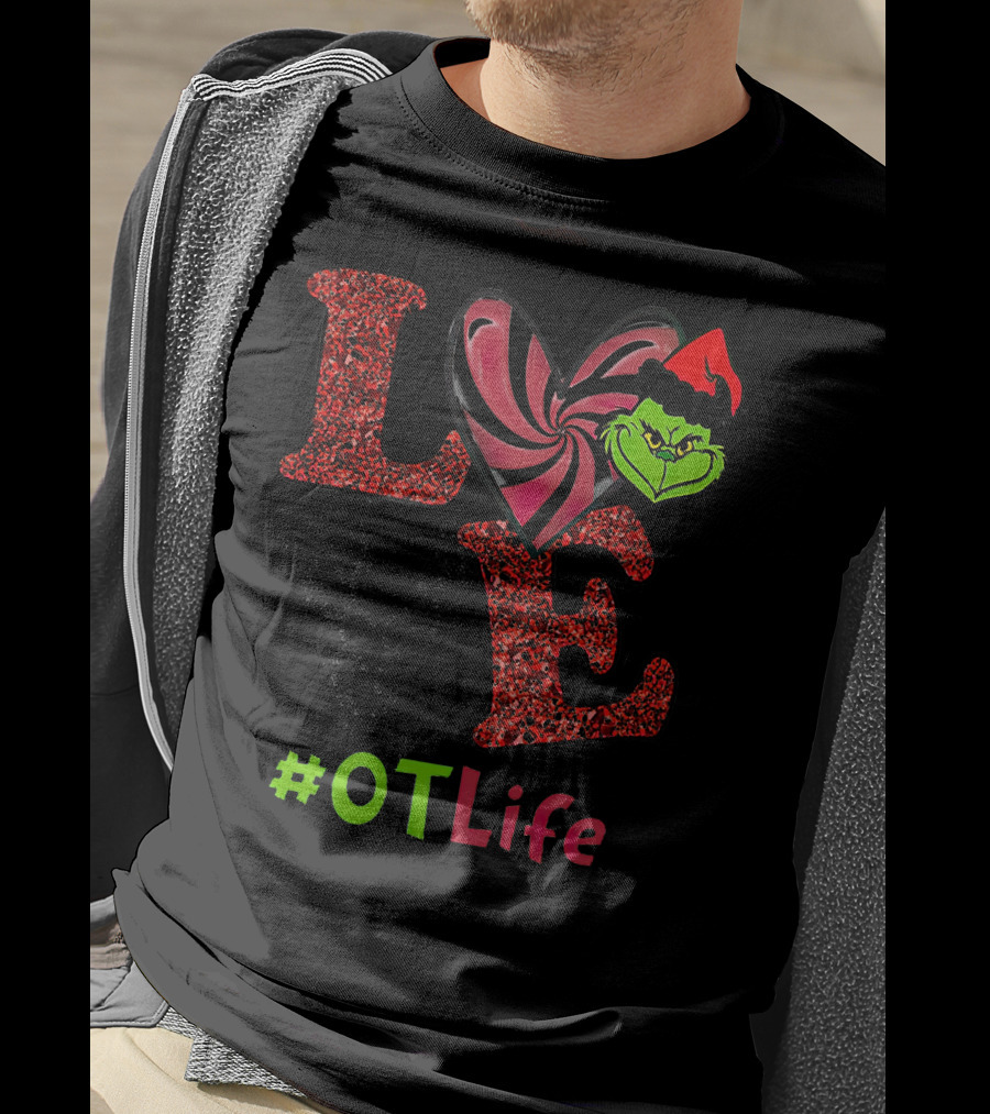 Love Grinch Heart #OTLife T-Shirt