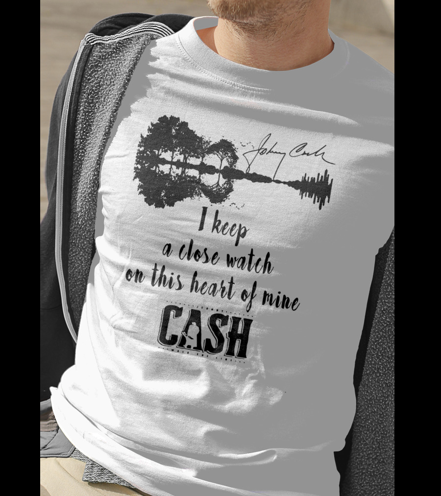 Johnny Cash I Keep A Close Watch On This Heart Of Mine T-Shirt