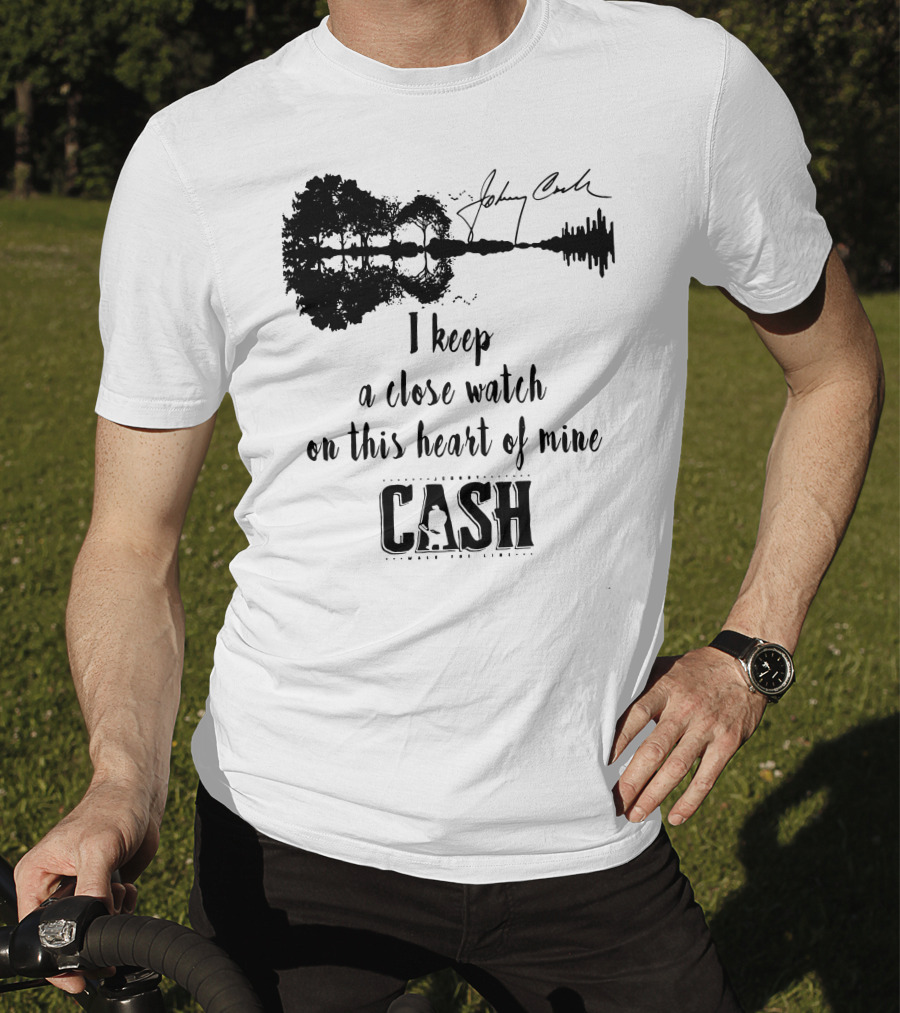 Johnny Cash I Keep A Close Watch On This Heart Of Mine T-Shirt