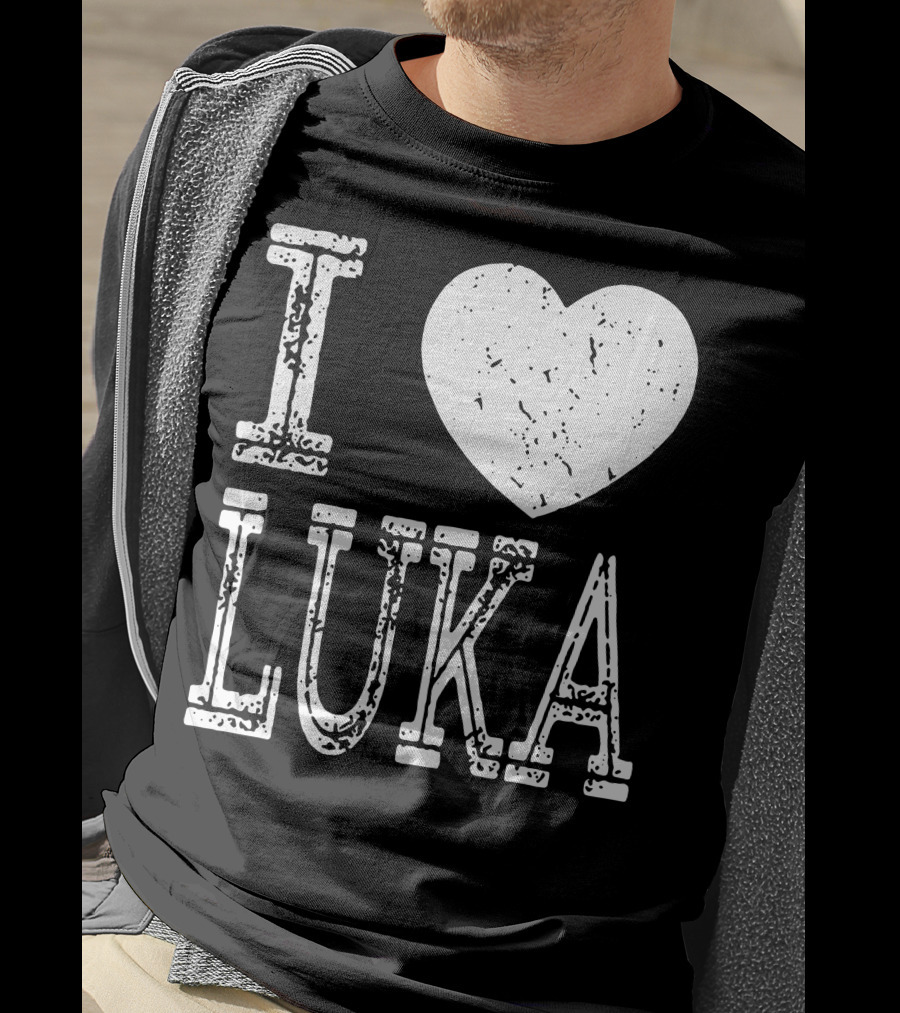 I Love Luka Basketball NFL T-Shirt