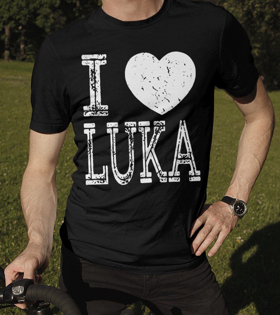 I Love Luka Basketball NFL T-Shirt
