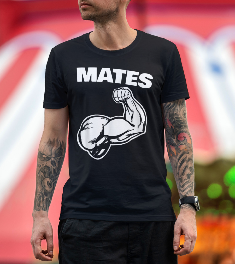 Mates Funny Swole Mates Halloween Workout Matching T-Shirt