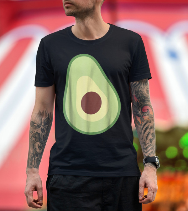 Premium T-Shirt: Avocado Aesthetic Slice T-Shirt Avocado Aesthetic Slice T-Shirt