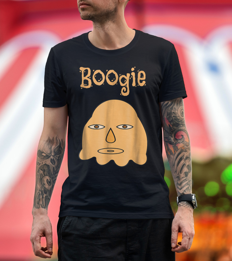 Boogie the Booger Halloween Ghost T-Shirt