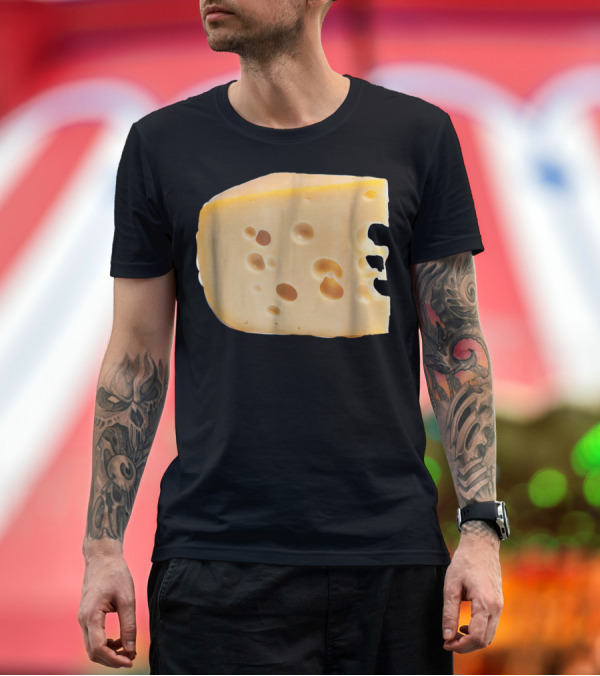 Premium T-Shirt: Swiss Cheese T-Shirt Swiss Cheese T-Shirt