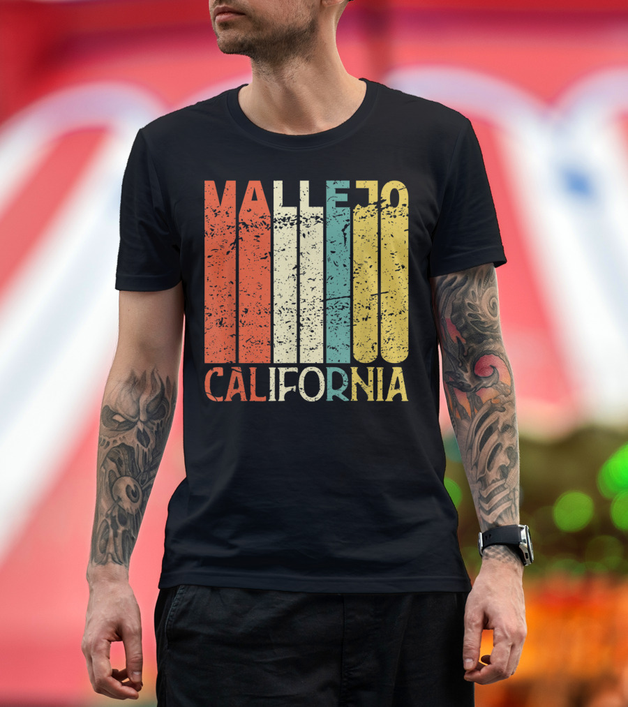 Vallejo California Retro T-Shirt