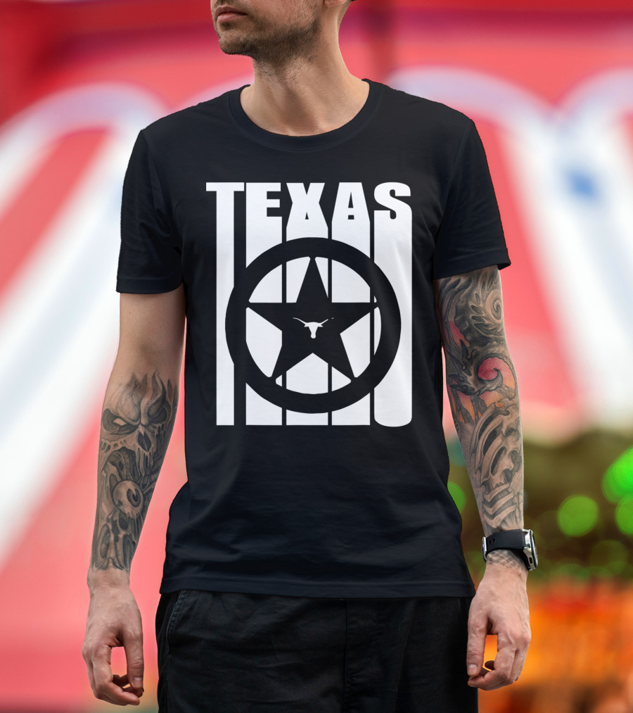 Texas Longhorn Lone Star 70s T-Shirt