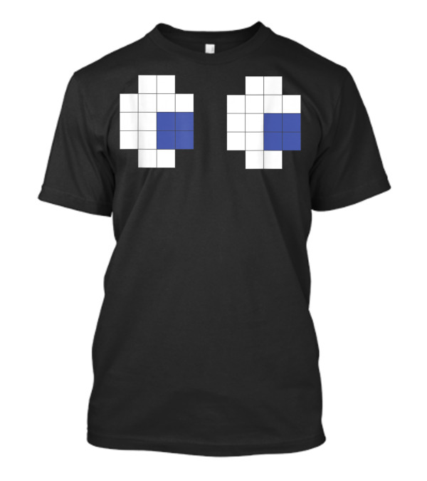 Retro Arcade Game Ghost Pixel Art For PC Or Console Players T-Shirt