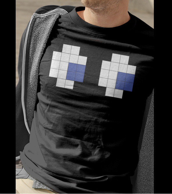 Retro Arcade Game Ghost Pixel Art For PC Or Console Players T-Shirt