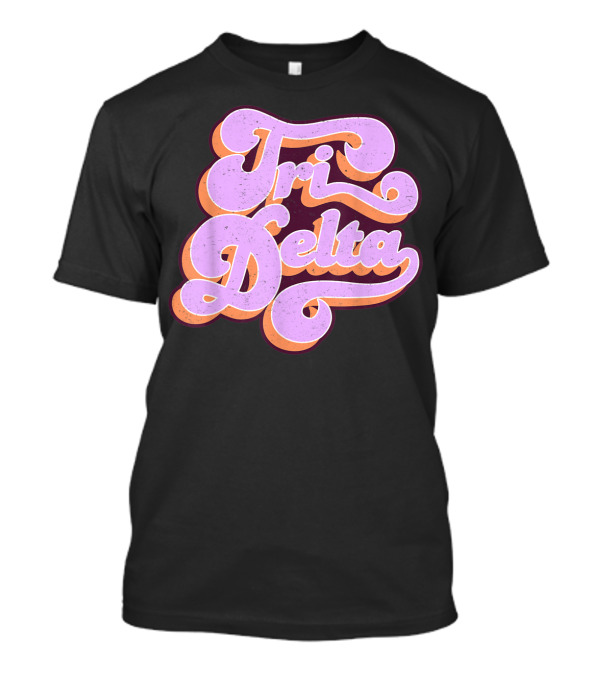 Tridelta Tri Delta 70s Sorority T-Shirt