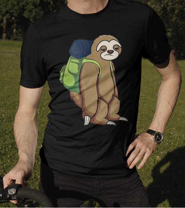 Sloth Hiking Team We Will Get There Eventually T-Shirt