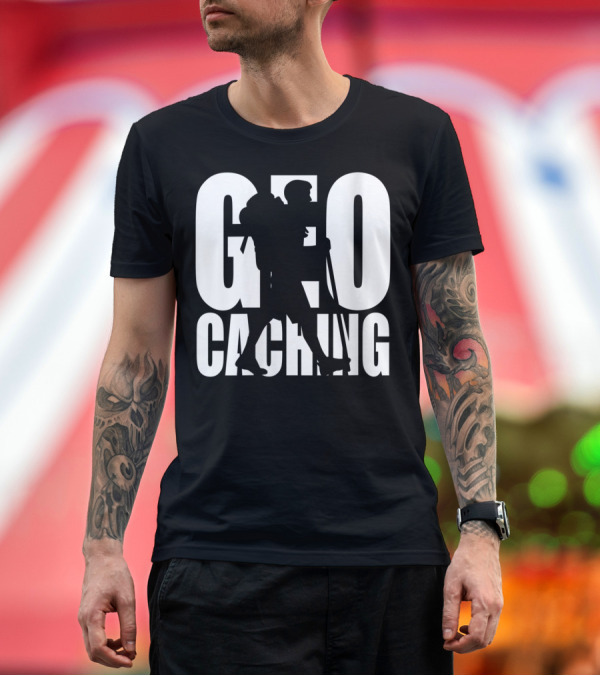 Premium T-Shirt: Geocaching Outdoors Adventure T-Shirt Geocaching Outdoors Adventure T-Shirt