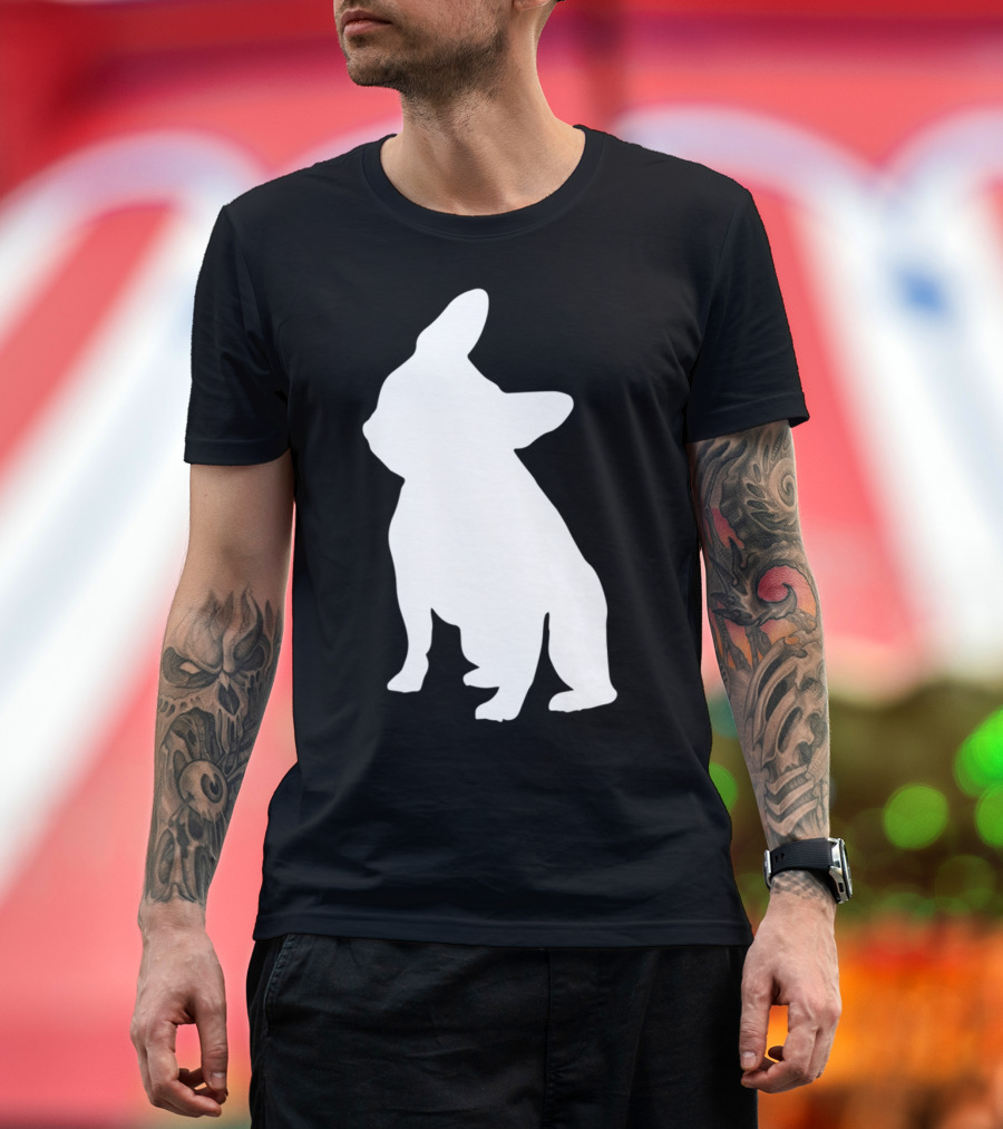 French Bulldog Frenchie Head Tilt T-Shirt