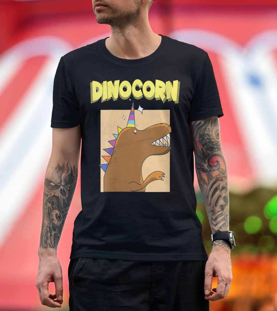 Dinocorn Magical Jurassic Dinosaur Unicorn T-Shirt