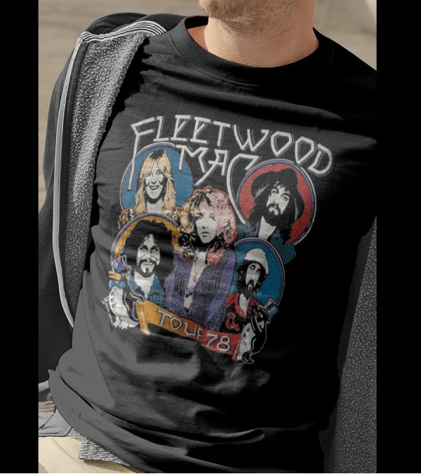 Fleetwood Mac Tour 78 Vintage Rock T-Shirt