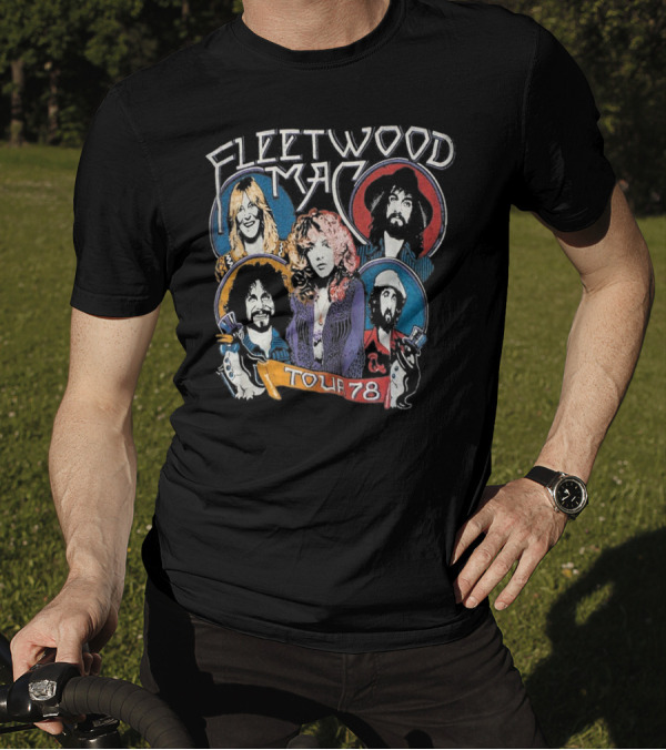 Fleetwood Mac Tour 78 Vintage Rock T-Shirt