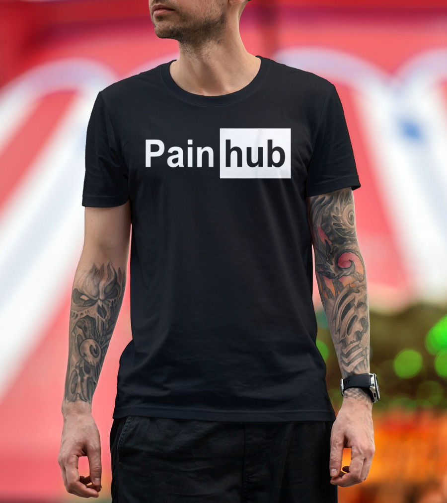 Pain Hub Block T-Shirt