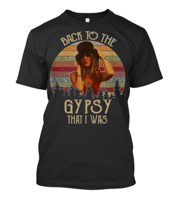 Back To The Gypsy That I Was Retro T-Shirt