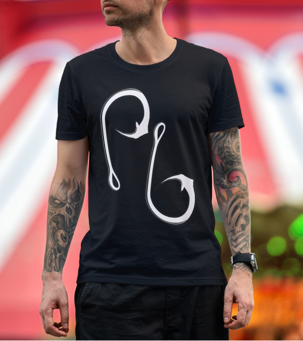 Premium T-Shirt: Pickel Baits Fishing Tackle Outdoors Hooks T-Shirt Pickel Baits Fishing Tackle Outdoors Hooks T-Shirt