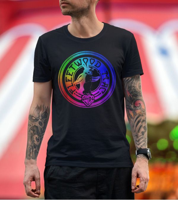 Premium T-Shirt: Fleetwood Mac Rainbow Logo Planning Engineers Funny Present Awesome T-Shirt Fleetwood Mac Rainbow Logo Planning Engineers Funny Present Awesome T-Shirt