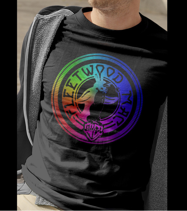 Fleetwood Mac Rainbow Logo Planning Engineers Funny Present Awesome T-Shirt