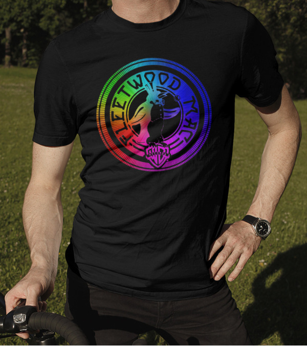 Fleetwood Mac Rainbow Logo Planning Engineers Funny Present Awesome T-Shirt