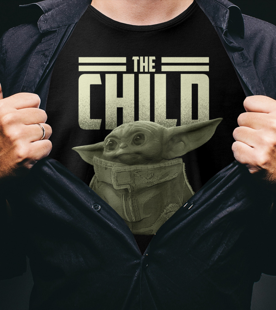 The Child Star Wars Mandalorian Grogu Baby Yoda T-Shirt