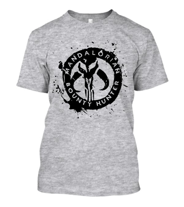 Mandalorian Bounty Hunter Splatter T-Shirt