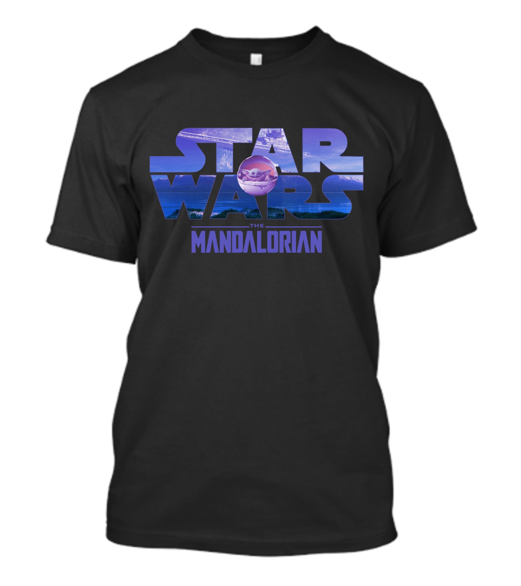 Star Wars The Mandalorian With The Child T-Shirt