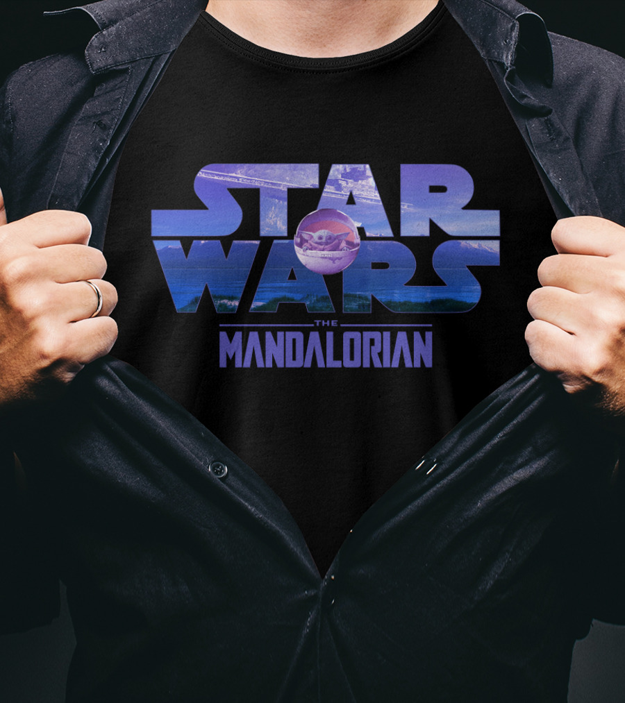 Star Wars The Mandalorian With The Child T-Shirt