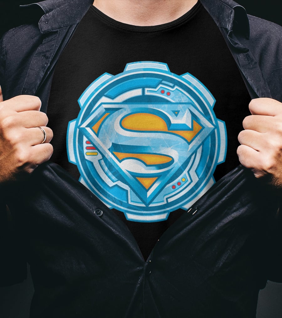 Superman S Tech Gear Emblem T-Shirt