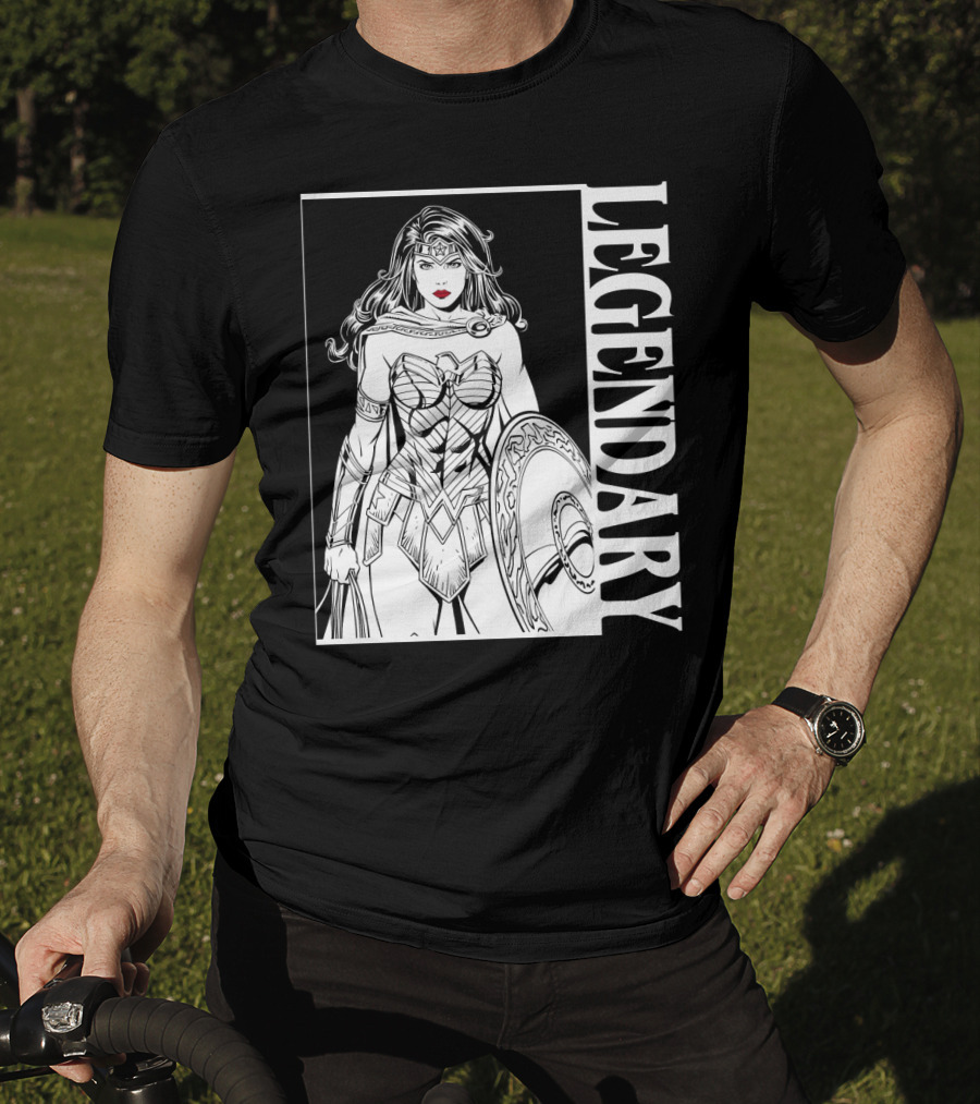 Wonder Woman Legendary Heroic Warrior T-Shirt