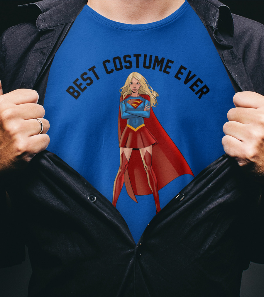 Supergirl Best Costume Ever Iconic Hero Look T-Shirt