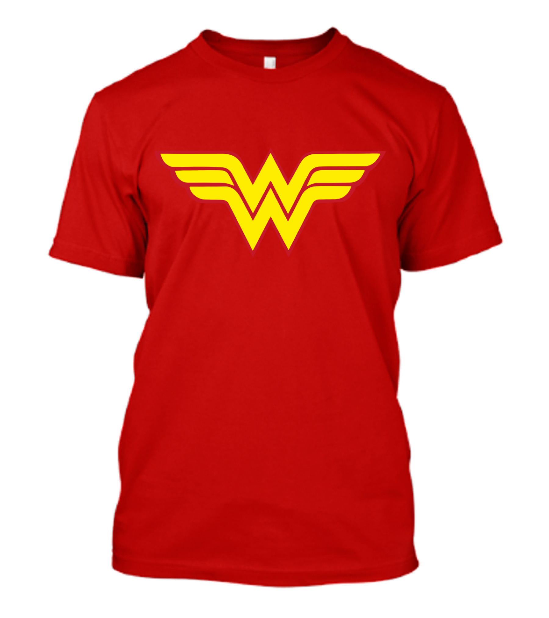 Wonder Woman Classic Yellow Emblem T-Shirt