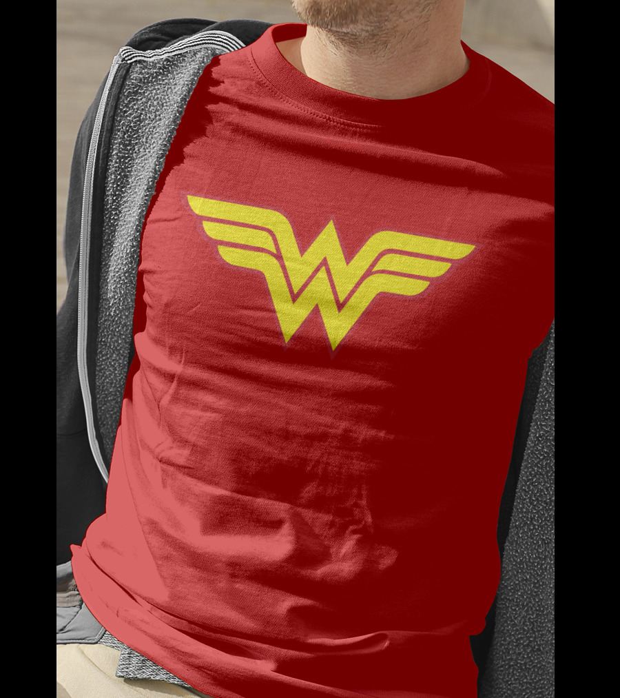 Wonder Woman Classic Yellow Emblem T-Shirt