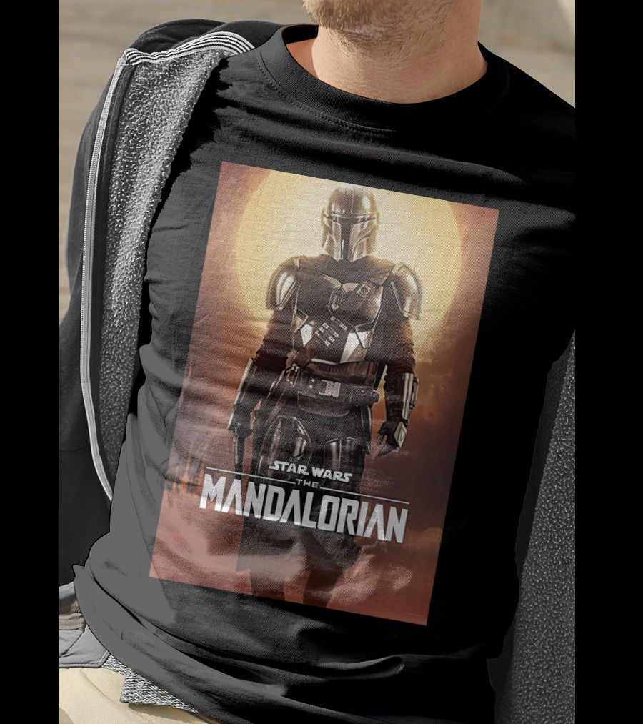 Star Wars The Mandalorian Bounty Hunter T-Shirt