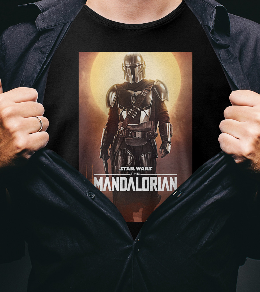 Star Wars The Mandalorian Bounty Hunter T-Shirt