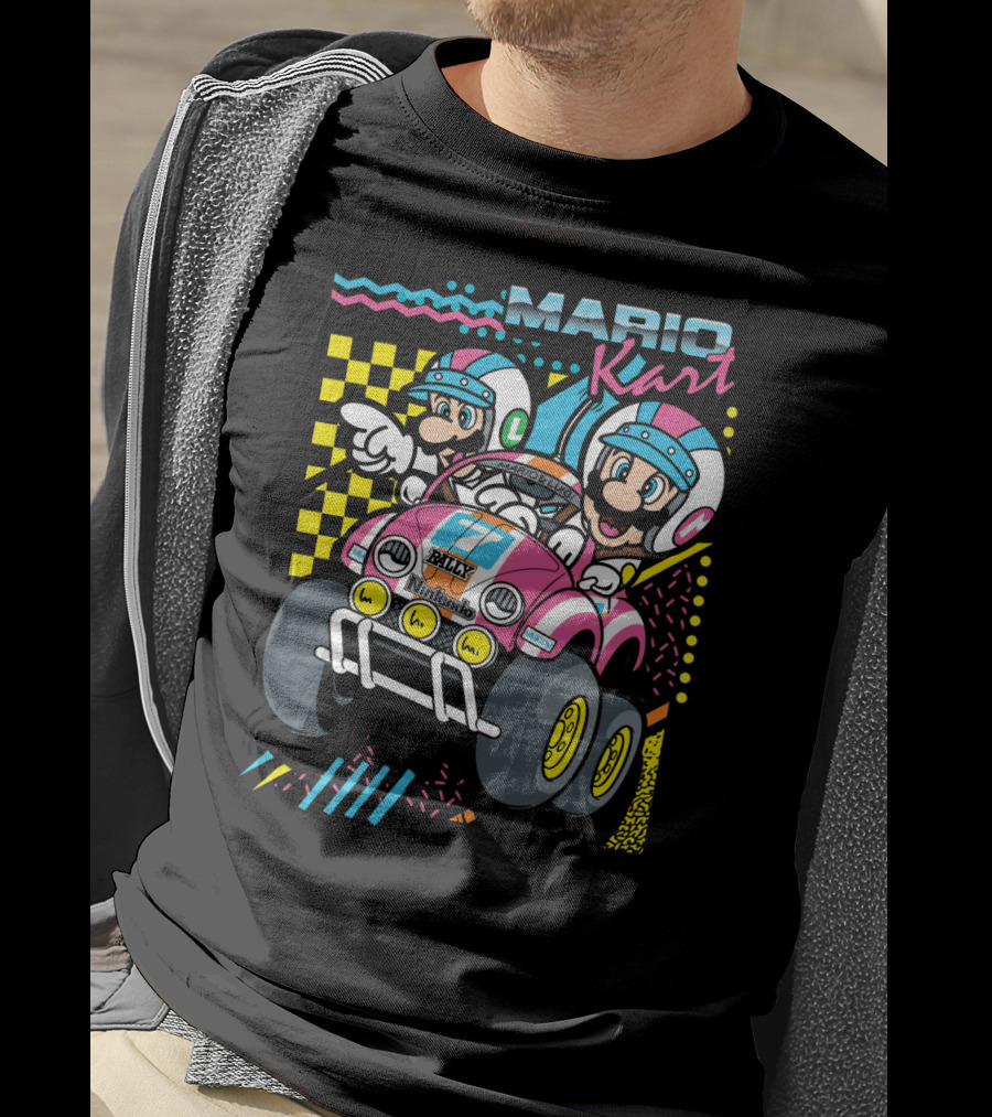 Mario Kart Super Rally Nintendo Racing Adventure T-Shirt