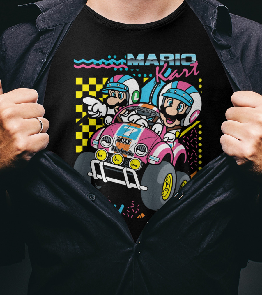 Mario Kart Super Rally Nintendo Racing Adventure T-Shirt