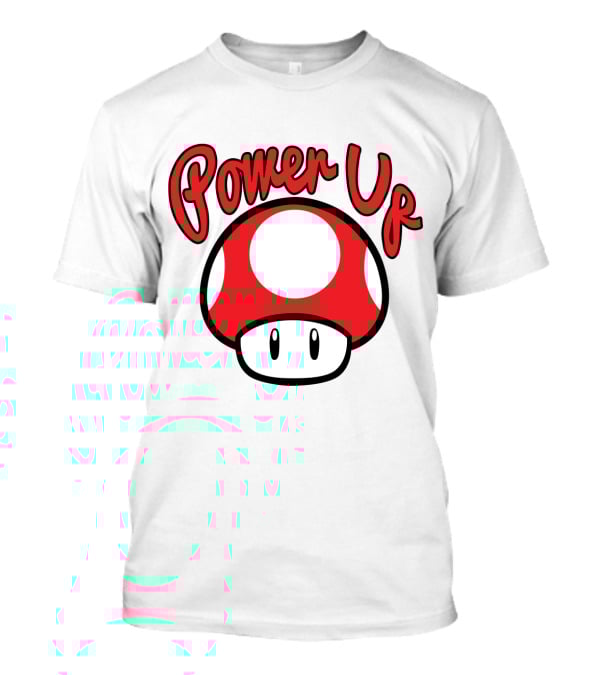 Super Mario Power Up Mushroom T-Shirt