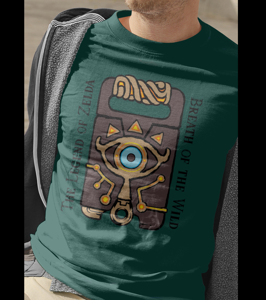 The Legend Of Zelda Breath Of The Wild Sheikah Slate Eye T-Shirt