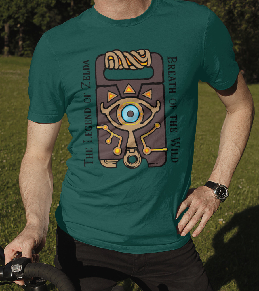 The Legend Of Zelda Breath Of The Wild Sheikah Slate Eye T-Shirt