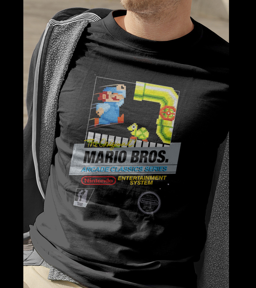 The Original Nintendo Entertainment System Mario Bros Arcade Classics Series T-Shirt