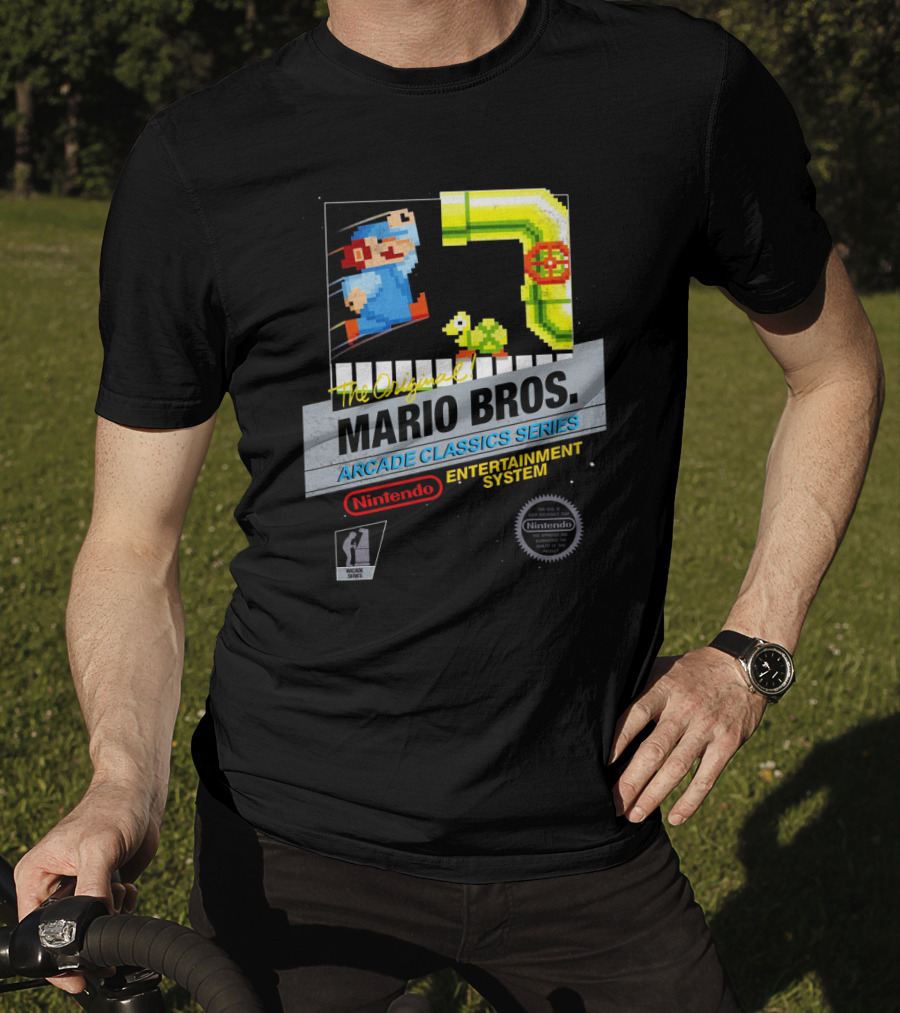 The Original Nintendo Entertainment System Mario Bros Arcade Classics Series T-Shirt