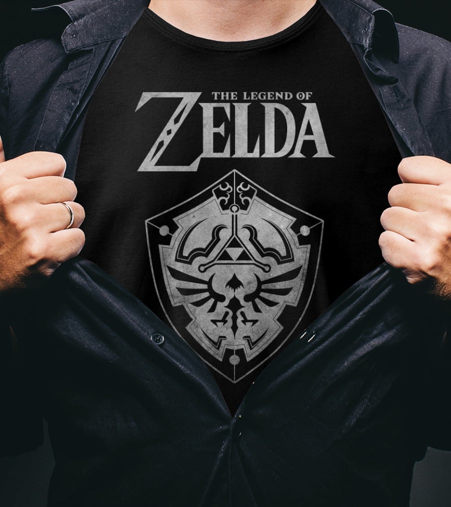 The Legend Of Zelda Hylian Shield Emblem T-Shirt