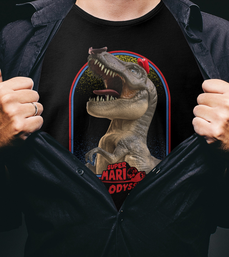 Super Mario Odyssey Dinosaur Adventure T-Shirt