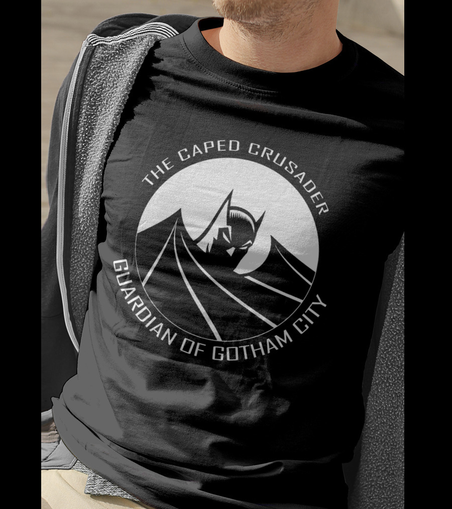 The Caped Crusader Guardian Of Gotham City Batman DC Comics T-Shirt