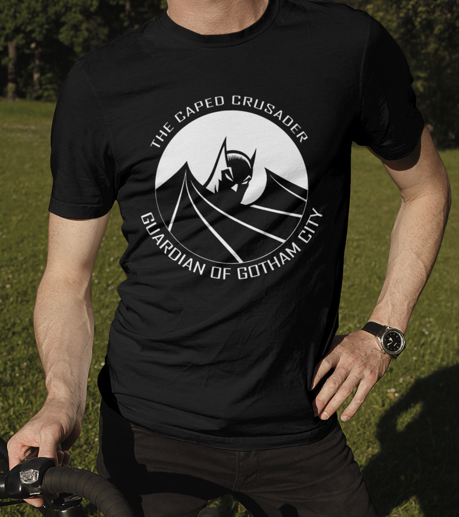 The Caped Crusader Guardian Of Gotham City Batman DC Comics T-Shirt