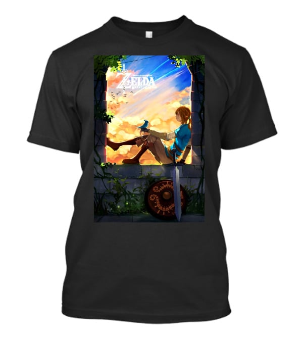 The Legend Of Zelda Breath Of The Wild Heroic Reflection T-Shirt